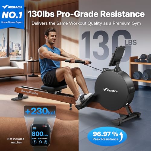 Pro-Grade Magnetic Rowing Machine - Self-Generating R7