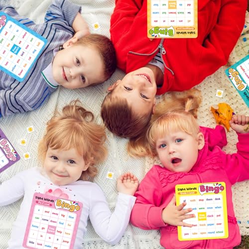 Sight Word Bingo Game for Kids - Fun Learning Activity