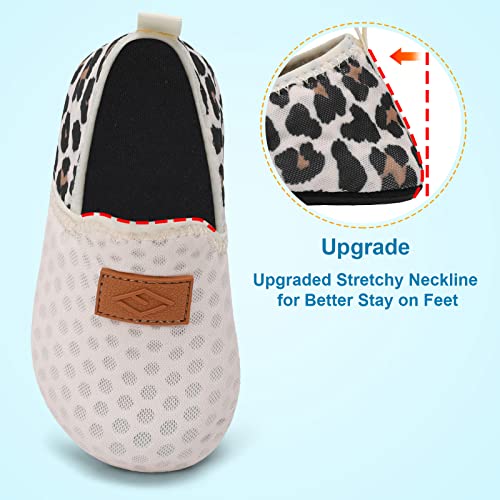 Toddler Water Shoes Quick Dry Swim Socks - A-Spleopard