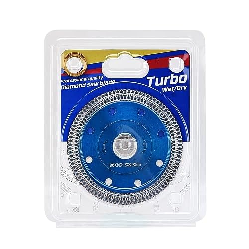 4 in Super Thin Tile Blade Diamond Porcelain Cutting Blade for Cutting Granite Marble Ceramics Porcelain Tiles (4")
