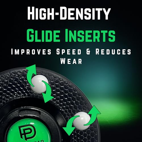 Inline Hockey Pucks - Official Regulation Size, 4oz - Black - 1 Count