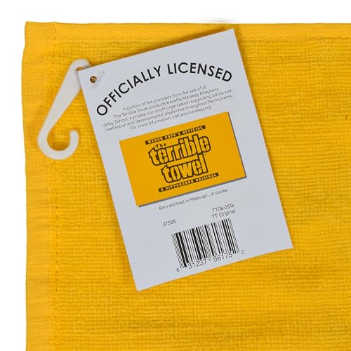 Classic Gold Terrible Towel - Official Pittsburgh Sports Fan Gear