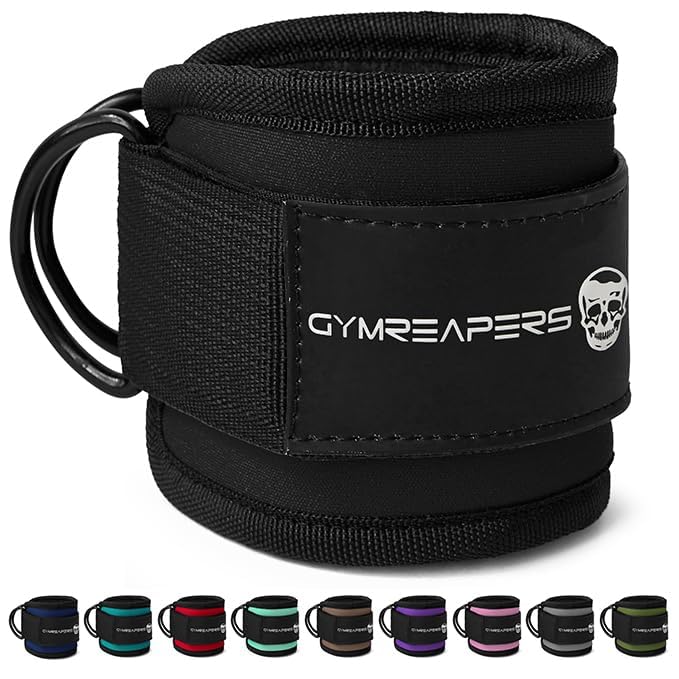 Adjustable Ankle Straps for Glute Workouts & Leg Exercises