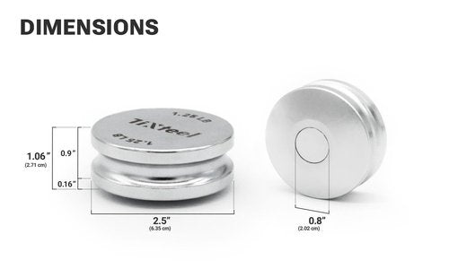 Magnetic Fractional Weights 1.25lb (5lb in total)