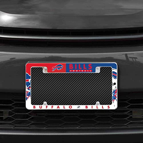 Durable Chrome Automotive License Plate Frame - 12" x 6"