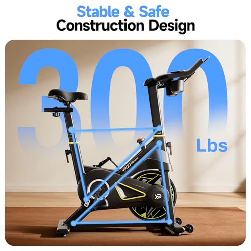 Adjustable Exercise Bike with Magnetic Resistance - Black