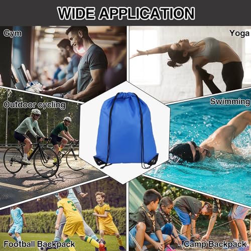 Drawstring Gym Bag - Multicolor Backpack for Sports & Travel