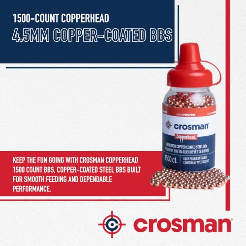 4.5mm Copper-Coated Steel BBs - 1500-Count Bottle
