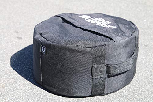 150 LB Round Heavy Duty Fitness Sandbag with Two Handles