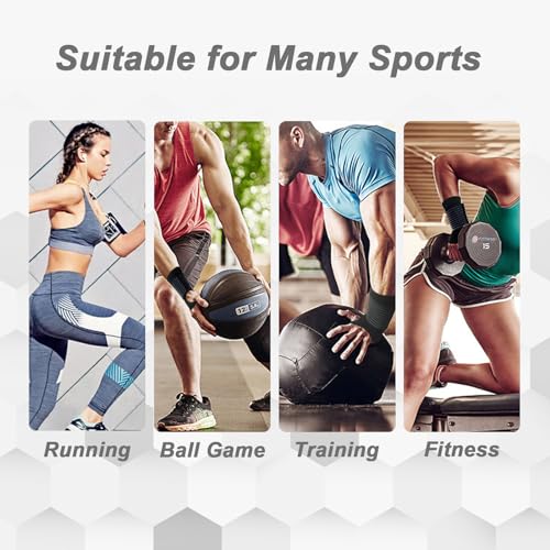 Adjustable Compression Wrist Brace Support - 2 Pack for Pain Relief
