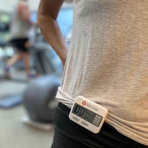 Digital Timer Stopwatch for Fitness & Exercise - Battery Operated