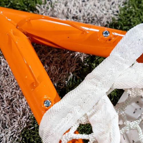 High School Lacrosse Goal - 6x6x7' with White Net
