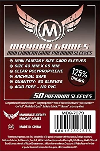 Premium Card Game Sleeves - Medium - 50 Pack