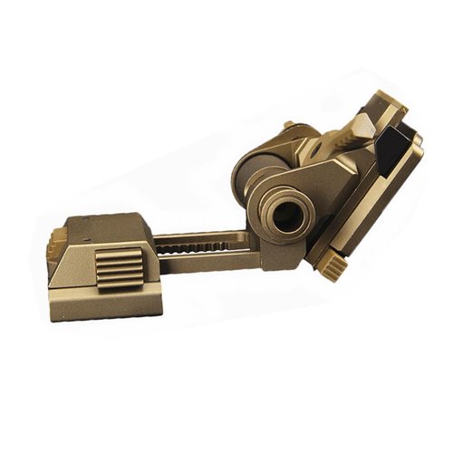 HWZ Tactical Hunting L4G24 NVG Mount Aluminum Frame Helmet Accessories Mount Arm for PVS-15/18 (Sand)