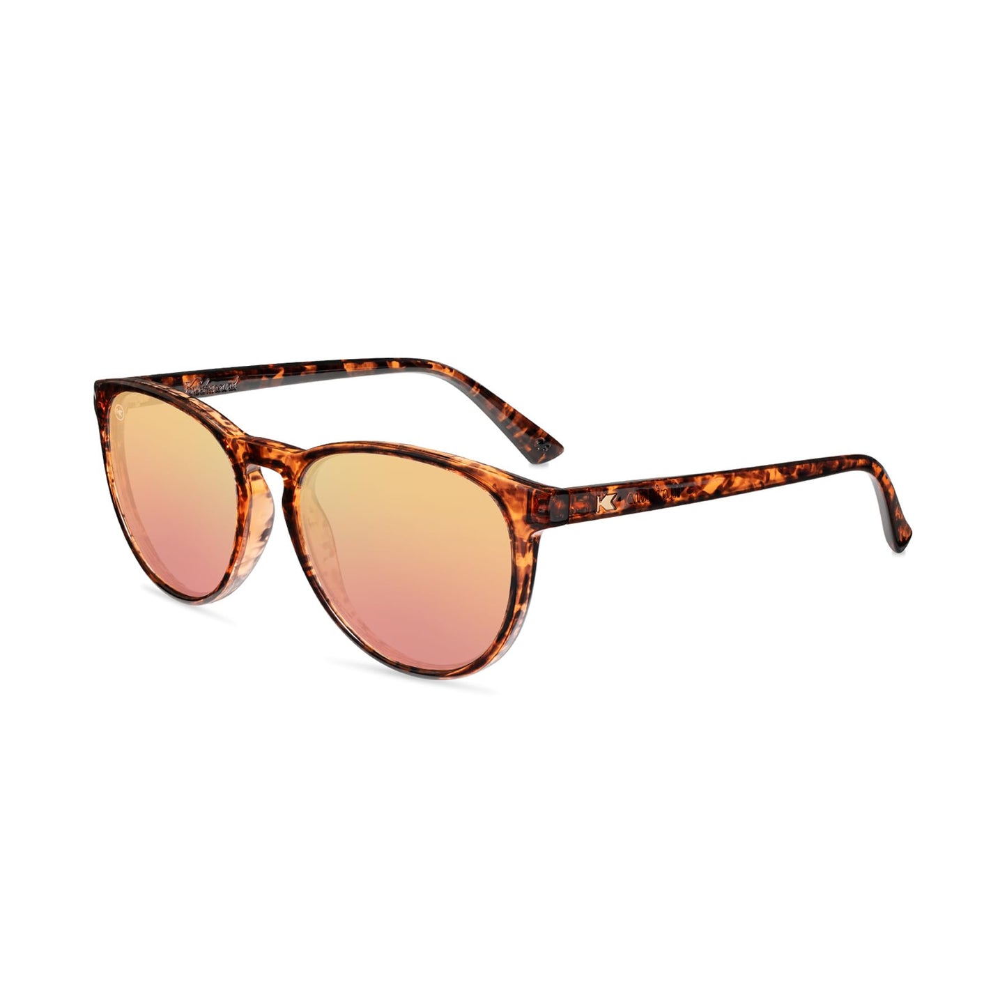 Knockaround Round Trendy Polarized Sunglasses for Women- UV400 Protection
