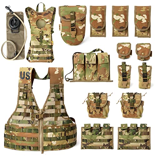 MOLLE II Rifleman Full Combat Set with Hydration Pack - OCP