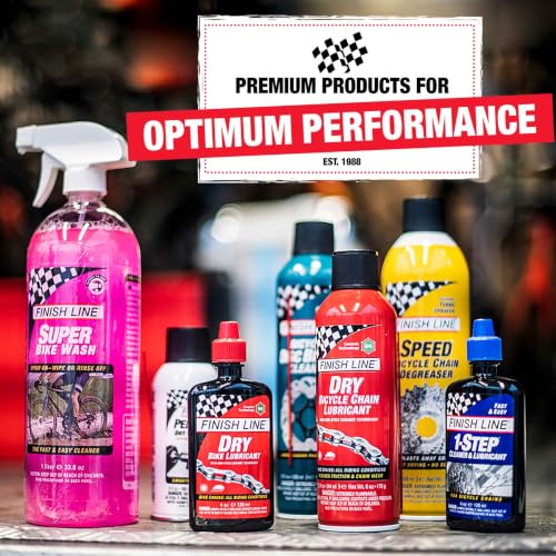 Finish Line E-Bike & Exercise Bike Cleaner - 14 oz Aerosol