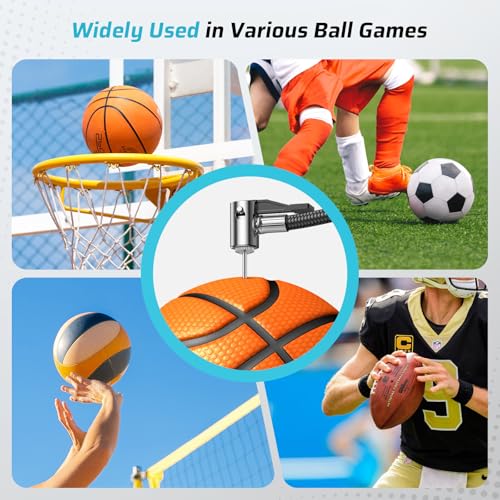 20-Piece Ball Pump Inflation Needle Set with Portable Storage Case