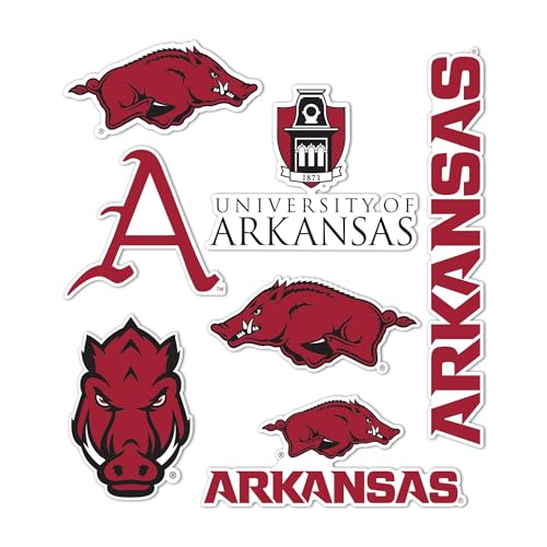 Arkansas Razorbacks Vinyl Sticker Decal for Laptops & Water Bottles
