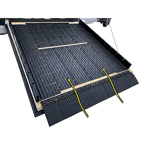 Edge Glides 2.0 Trailer Ramp Edge Protectors - 4-Piece Kit (9"x24")