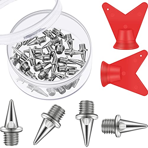 Track Spikes Set - 32 Pcs 3/8 Inch Stainless Steel with Wrench