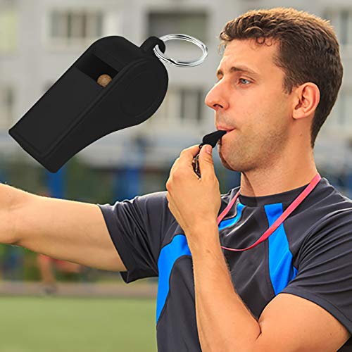 Emergency Survival Whistle - Ultra Lightweight, Black
