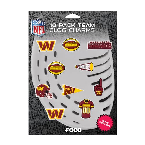 Tennessee Titans Clog Charms - Officially Licensed 10-Pack