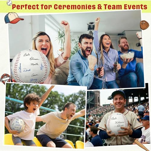 22 Inch Oversized Signature Baseball Gift - Team & Appreciation (Baseball Variant)