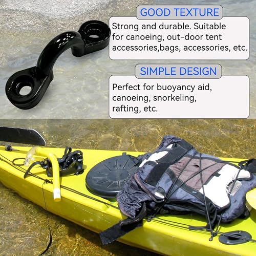 Yluvaok Kayak Handle with Rivets - Pad Eyes / 10 - Universal Boat & Canoe Accessories
