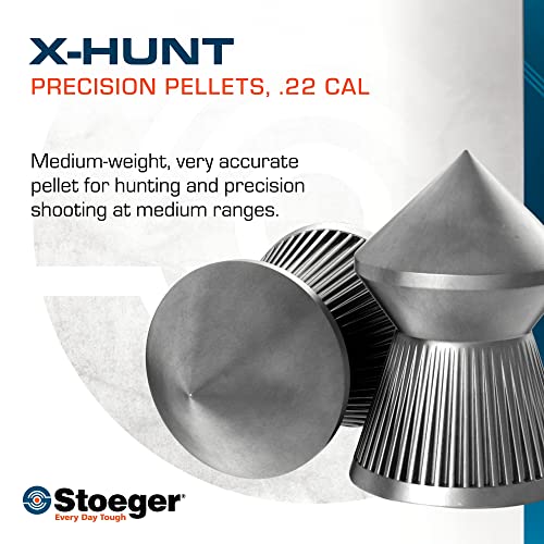 Precision .22 Caliber Airgun Pellets - X-Hunt 200 Pack