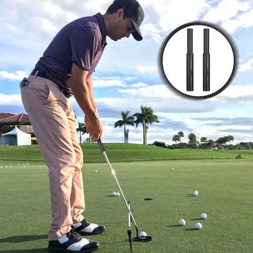 Golf Club Shaft Extender - 2PCS Carbon Fiber 5in Length