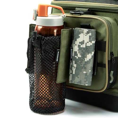 Tactical Molle Water Bottle Pouch - Army Green with Upgraded Straps