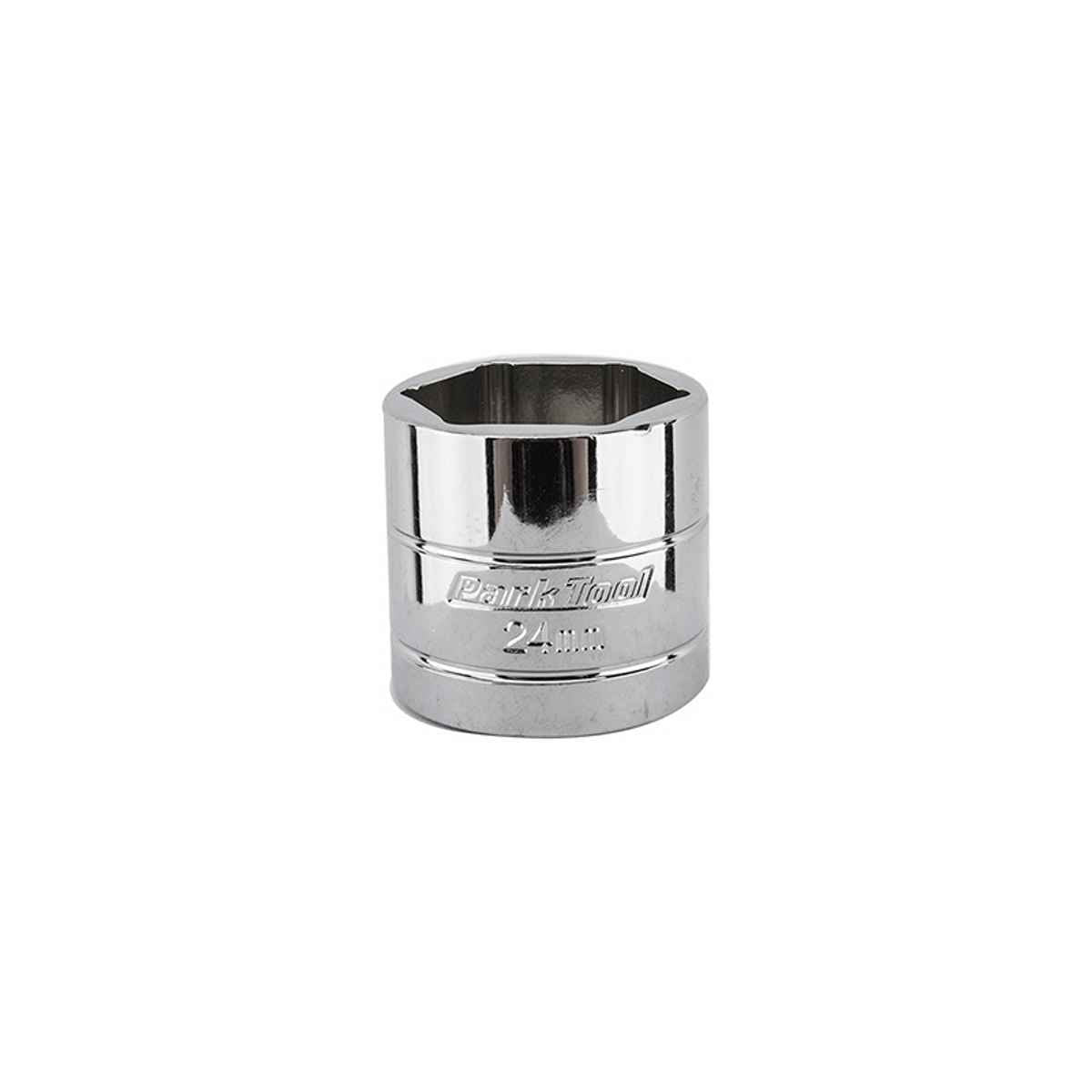 Park Tool Flat Socket Tool 3/8-Inch/24 mm, Blue