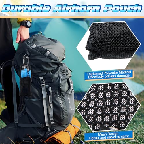 Air Horn Holder for 1.4oz Canisters - Durable Outdoor Holster with Belt Loop