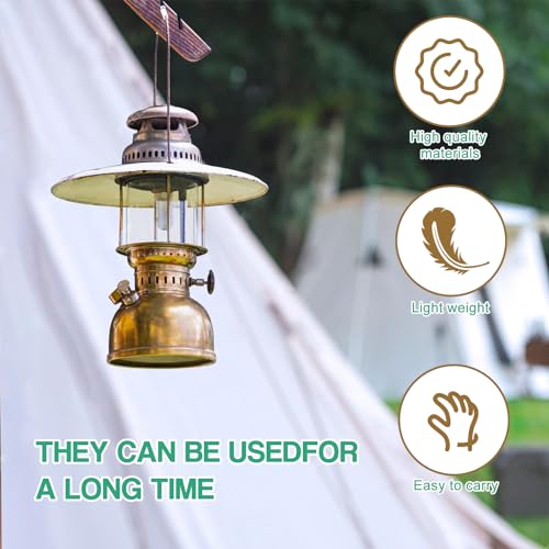 20Pcs Propane Lantern Mantles - Thorium-Free, Durable Outdoor Lighting