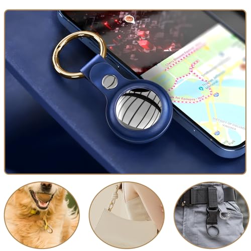 10 Pcs Small Round Metal Carabiner Clips - 0.8 Inch Gold
