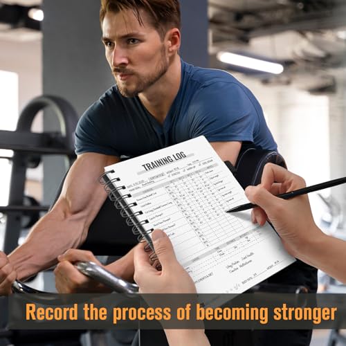 Workout Journal & Fitness Planner - 12-Month Logbook, A5 Size