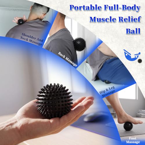 Calf Stretcher Foot Rocker for Plantar Fasciitis with Massage Ball – One Size