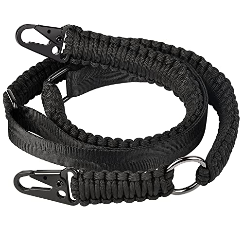 CVLIFE 550 Paracord Two-Point Sling with Upgraded Metal HK Hook – Ordinary Sling