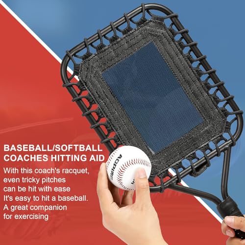 Fungo Baseball Racket for Coaches and Players - Black