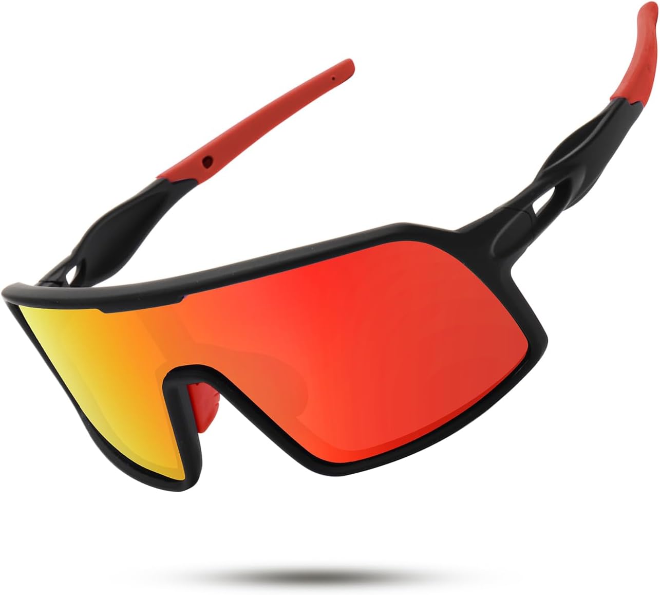 SEKKAF Polarized Sports Sunglasses - UV Protection Cycling Glasses for Men & Women | Ideal for Running & Fishing