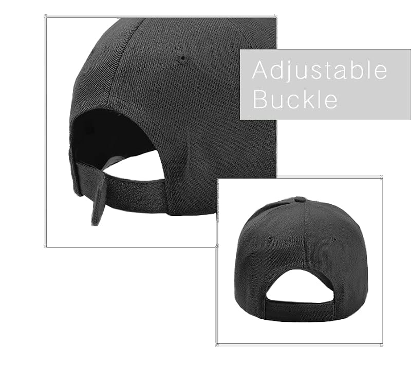 Classic Adjustable Baseball Cap - One Size / Black