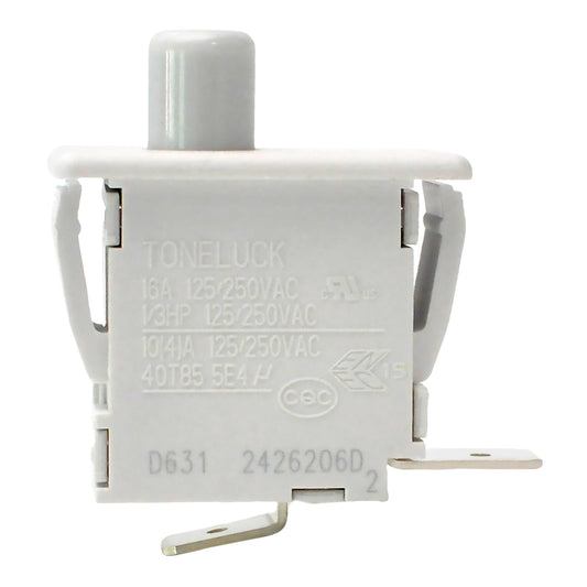 134813600 Dryer Door Switch Replacement for Electrolux, Frigidaire, Kenmore and other brand dryers. Replaces AP4316049, 131843100, 1378609, 7131843100, 7134813600, AH2330879, EA2330879 and PS2330879