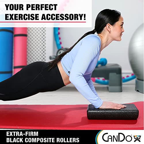 High-Density Half-Round Foam Roller, 6" x 36" for Muscle Recovery