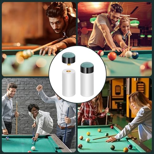 Billiard Cue Tips Replacement Set - 12mm & 13mm, 10pcs