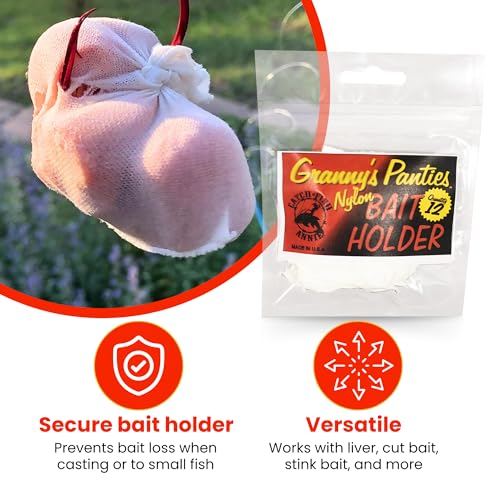 Granny's Panties Nylon Bait Holder for Fishing - 1-Pack