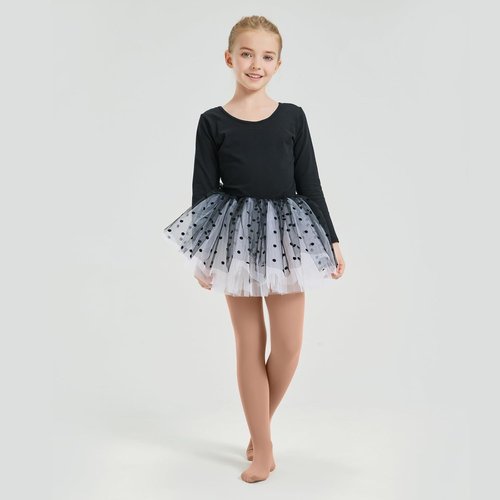 CozyWow Ultra Soft Ballet Tights - Comfortable Dance Tights for Girls | Sizes 4T to 12T
