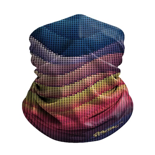 UPF 50+ Neck Gaiter and Face Mask - Pixel Mountain
