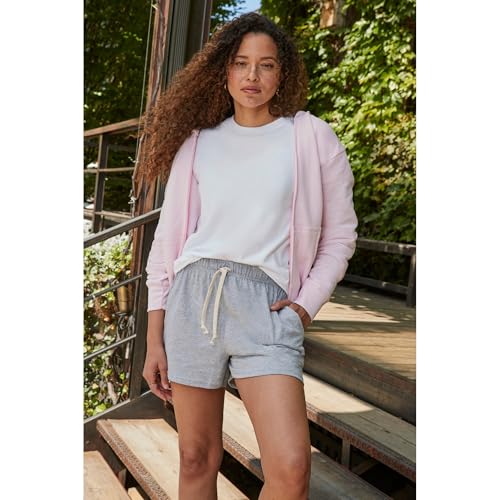 Women's Cotton Drawstring Shorts - Athletic Navy, Small
