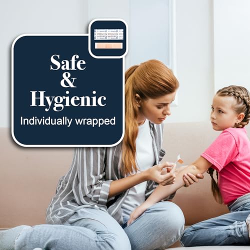 Sheer Plastic Adhesive Bandages - Sterile Water-Resistant Junior 3/8 x 1 1/2